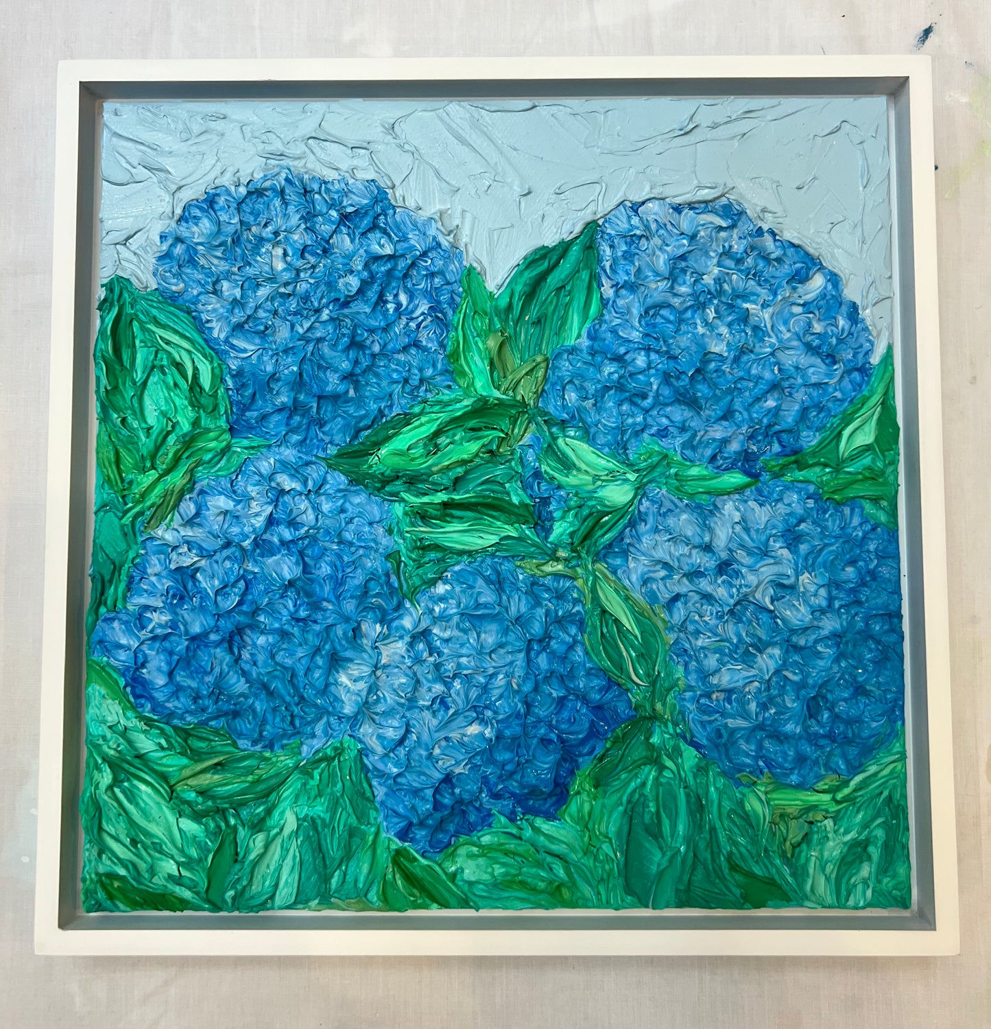Blue Hydrangeas