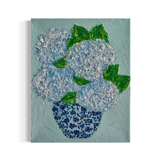 Spring hydrangeas